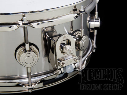 DW 14x5.5 Collector's Series Stainless Steel Snare Drum with Nickel Hardware