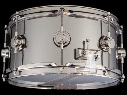 DW 13x6.5 Collector's Series Stainless Steel Snare Drum with Nickel Hardware