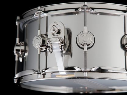 DW 14x6.5 Collector's Series Stainless Steel Snare Drum with Nickel Hardware