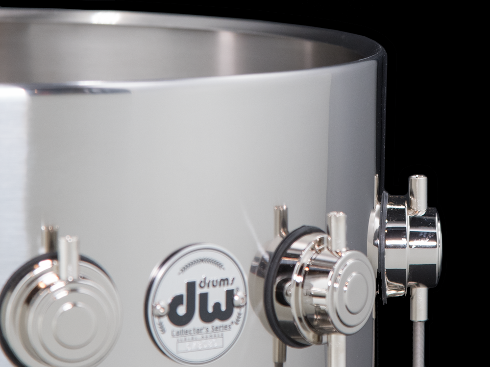 DW 14x6.5 Collector's Series Stainless Steel Snare Drum with Nickel Hardware