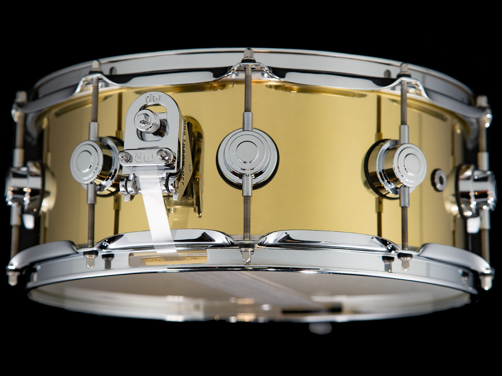 DW 14x5.5 Collector's Series Bell Brass Snare Drum