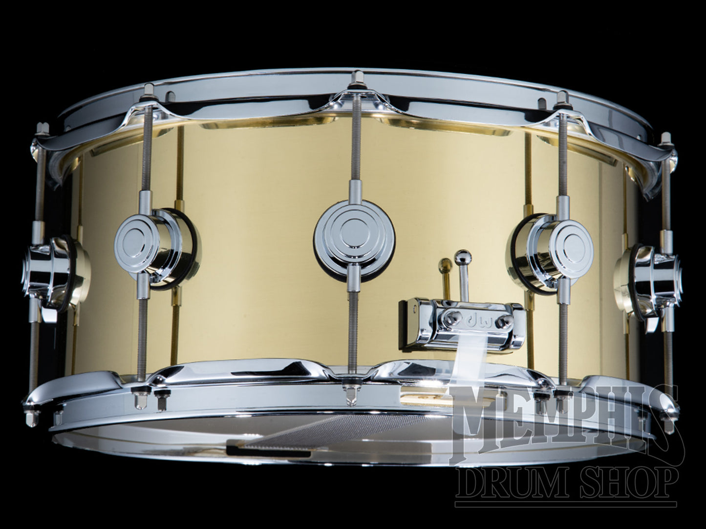 DW 14x6.5 Collector's Series Bell Brass Snare Drum