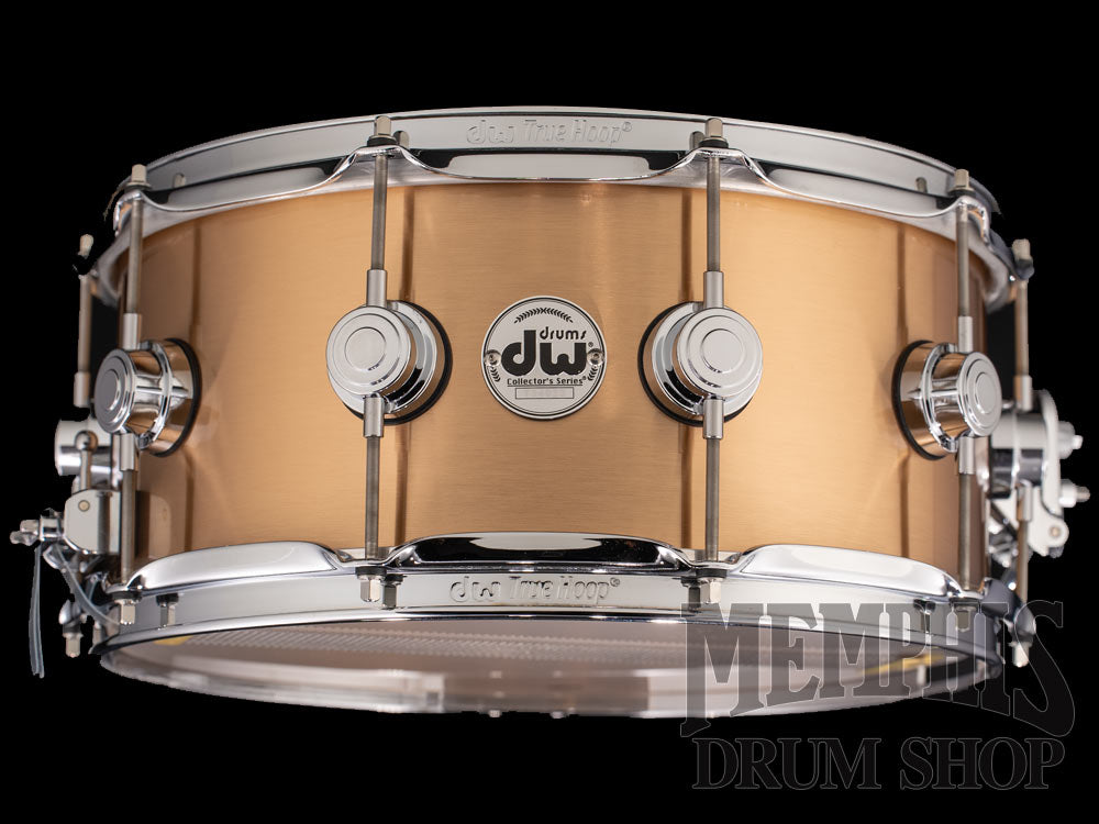 DW 14x6.5 Collector's Series Brushed Bell Bronze Snare Drum