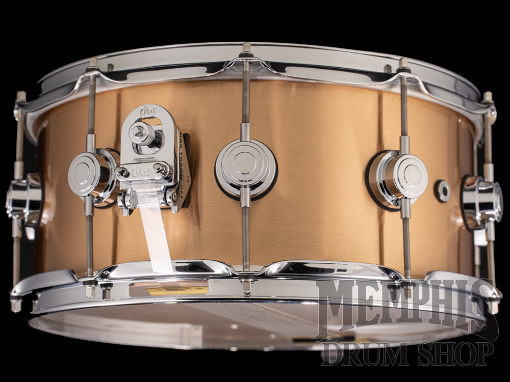 DW 14x6.5 Collector's Series Brushed Bell Bronze Snare Drum