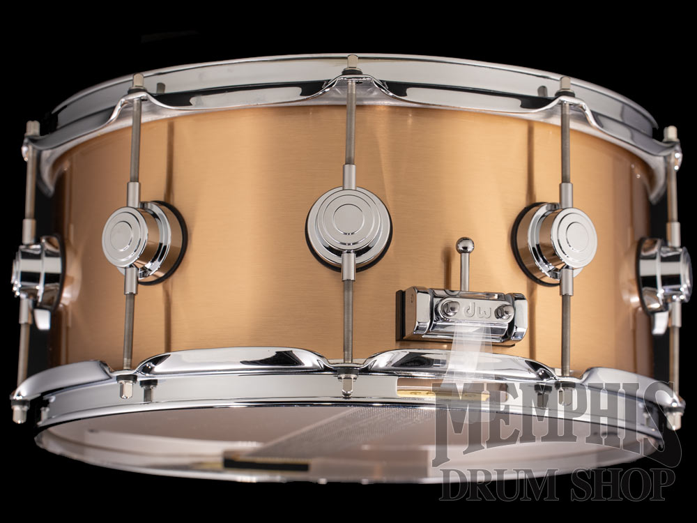 DW 14x6.5 Collector's Series Brushed Bell Bronze Snare Drum