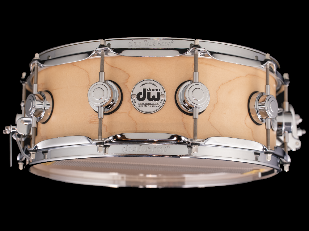 DW 14x5 Collector's Series Maple VLT Snare Drum - Natural Satin Oil