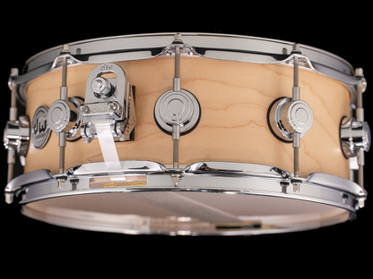 DW 14x5 Collector's Series Maple VLT Snare Drum - Natural Satin Oil