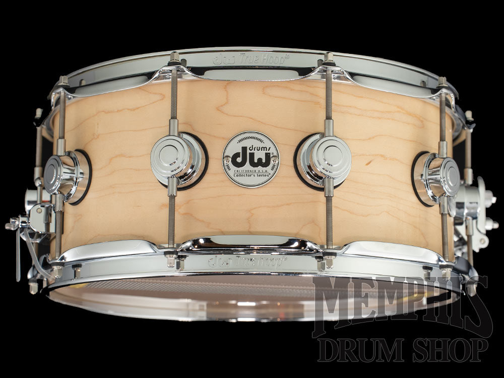 DW 14x6 Collector's Series Maple VLT Snare Drum - Natural Satin Oil