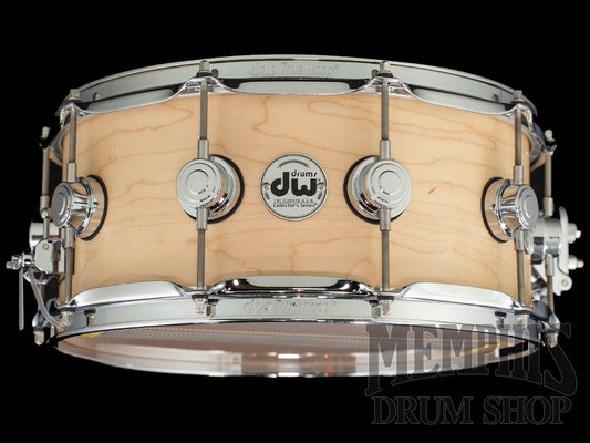 DW 14x6 Collector's Series Maple VLT Snare Drum - Natural Satin Oil
