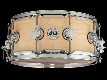 DW 14x6 Collector's Series Maple VLT Snare Drum - Natural Satin Oil