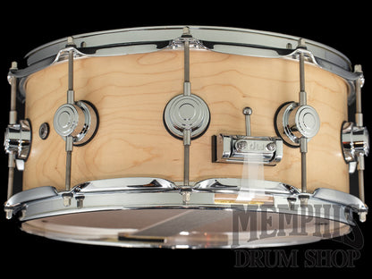 DW 14x6 Collector's Series Maple VLT Snare Drum - Natural Satin Oil