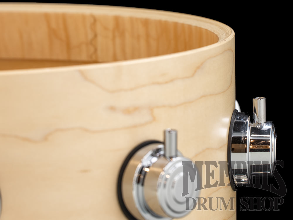 DW 14x10 Collector's Series Maple VLT Snare Drum - Natural Satin