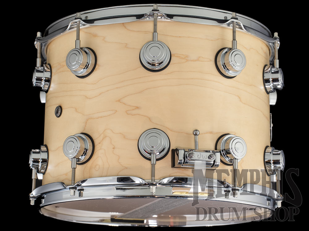 DW 14x10 Collector's Series Maple VLT Snare Drum - Natural Satin Oil