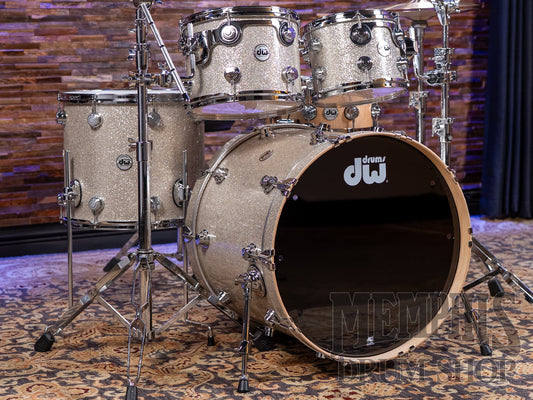 DW Collector's Series Maple Drum Set 22/10/12/16 - Broken Glass