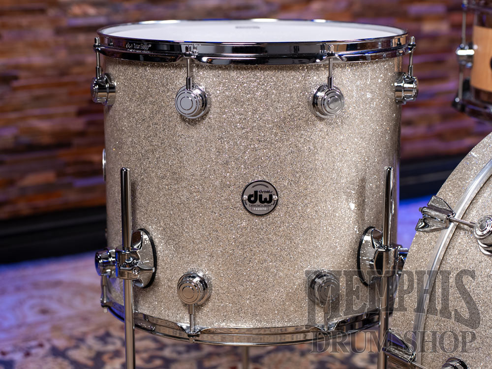 DW Collector's Series Maple Drum Set 22/10/12/16 - Broken Glass