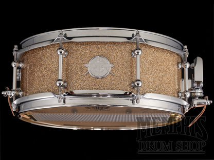 Dunnett Classic 14x5.5 StereoPly Maple/Poplar Snare Drum - B20 Copper Sparkle