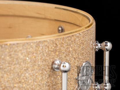 Dunnett Classic 14x5.5 StereoPly Maple/Poplar Snare Drum - B20 Copper Sparkle