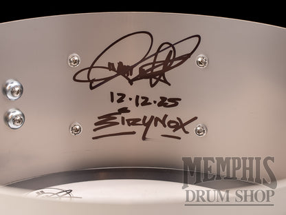 Dunnett Classic 14x5.5 Titanium Snare Drum with Die-Cast Hoops - Raw