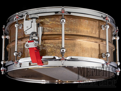 Dunnett Classic 14x6.5 Model 2N Bronze Snare Drum - Antique Patina