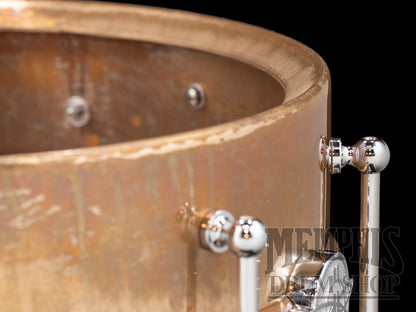 Dunnett Classic 14x6.5 Model 2N Bronze Snare Drum - Antique Patina