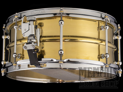 Dunnett Classic 14x6.5 Model 2N Brass Snare Drum - Polished
