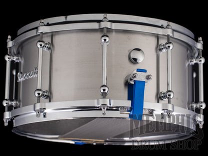 Dunnett Classic 14x6.5 Carbon Steel Sledge Snare Drum with Die-Cast Hoops - Polished