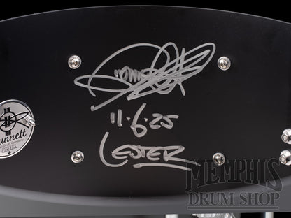 Dunnett Classic 13x7 Titanium Snare Drum - Matte Black