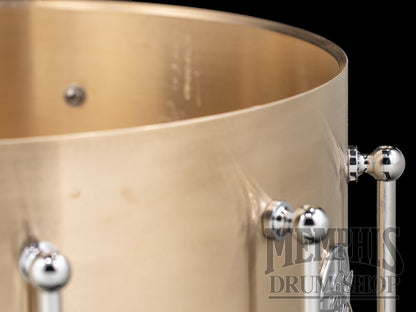 Dunnett Classic 14x7 Model K Cast Bronze Snare Drum with Die-Cast Hoops - Machine Lathed