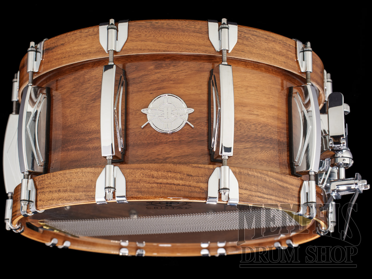 Dunnett Classic 14x7 StereoPly Acacia Snare Drum with Acacia Metal Wood Hoops