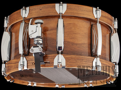 Dunnett Classic 14x7 StereoPly Acacia Snare Drum with Acacia Metal Wood Hoops