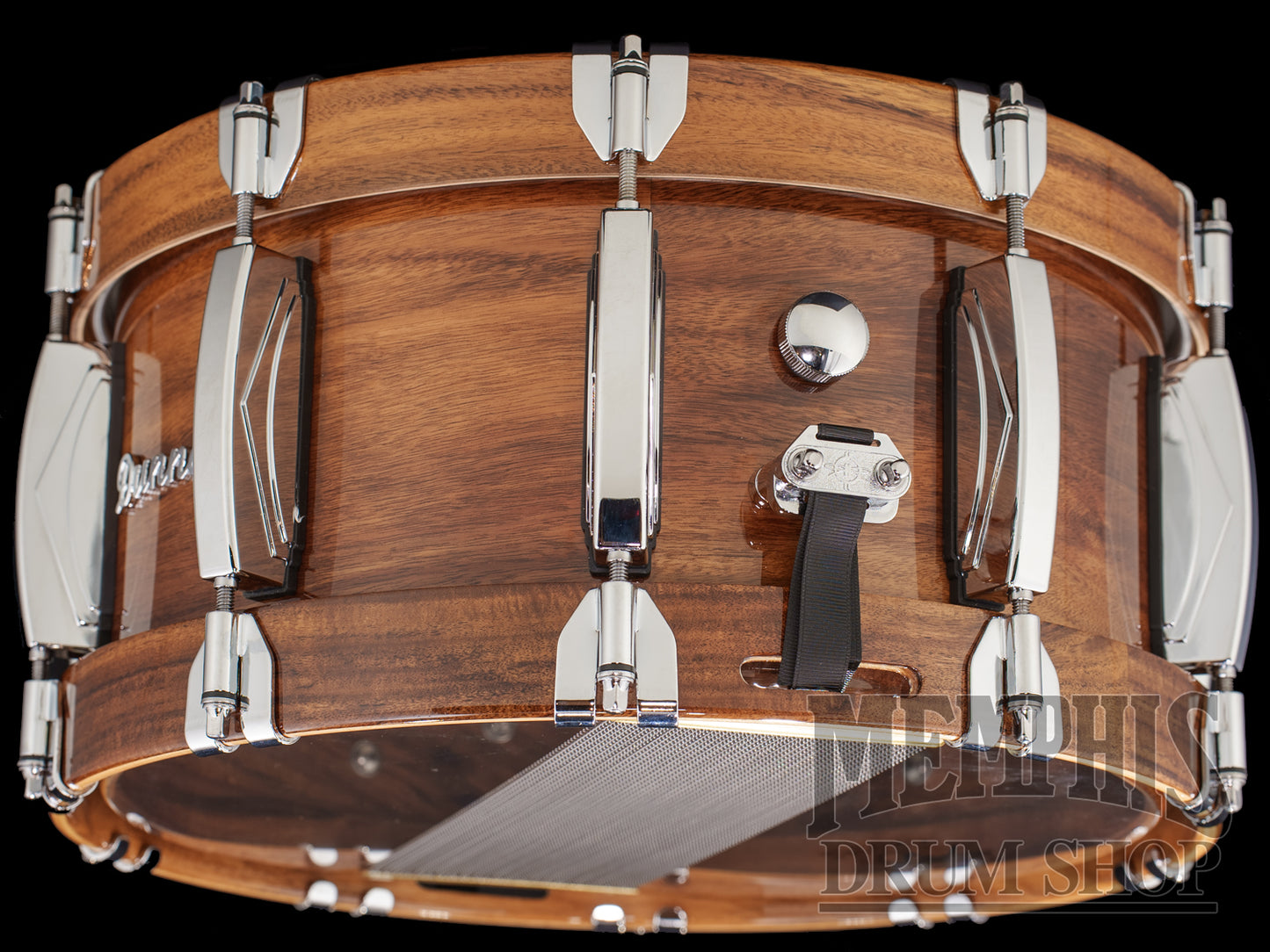 Dunnett Classic 14x7 StereoPly Acacia Snare Drum with Acacia Metal Wood Hoops