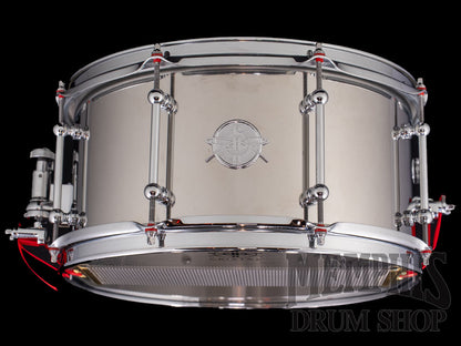 Dunnett Classic 14x7 Stainless Steel Snare Drum - Polished