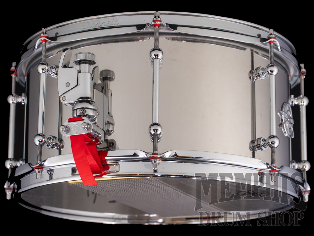 Dunnett Classic 14x7 Stainless Steel Snare Drum - Polished