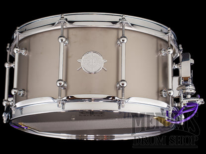 Dunnett Classic 14x7.0 Titanium Snare Drum with 10 Lugs - Raw
