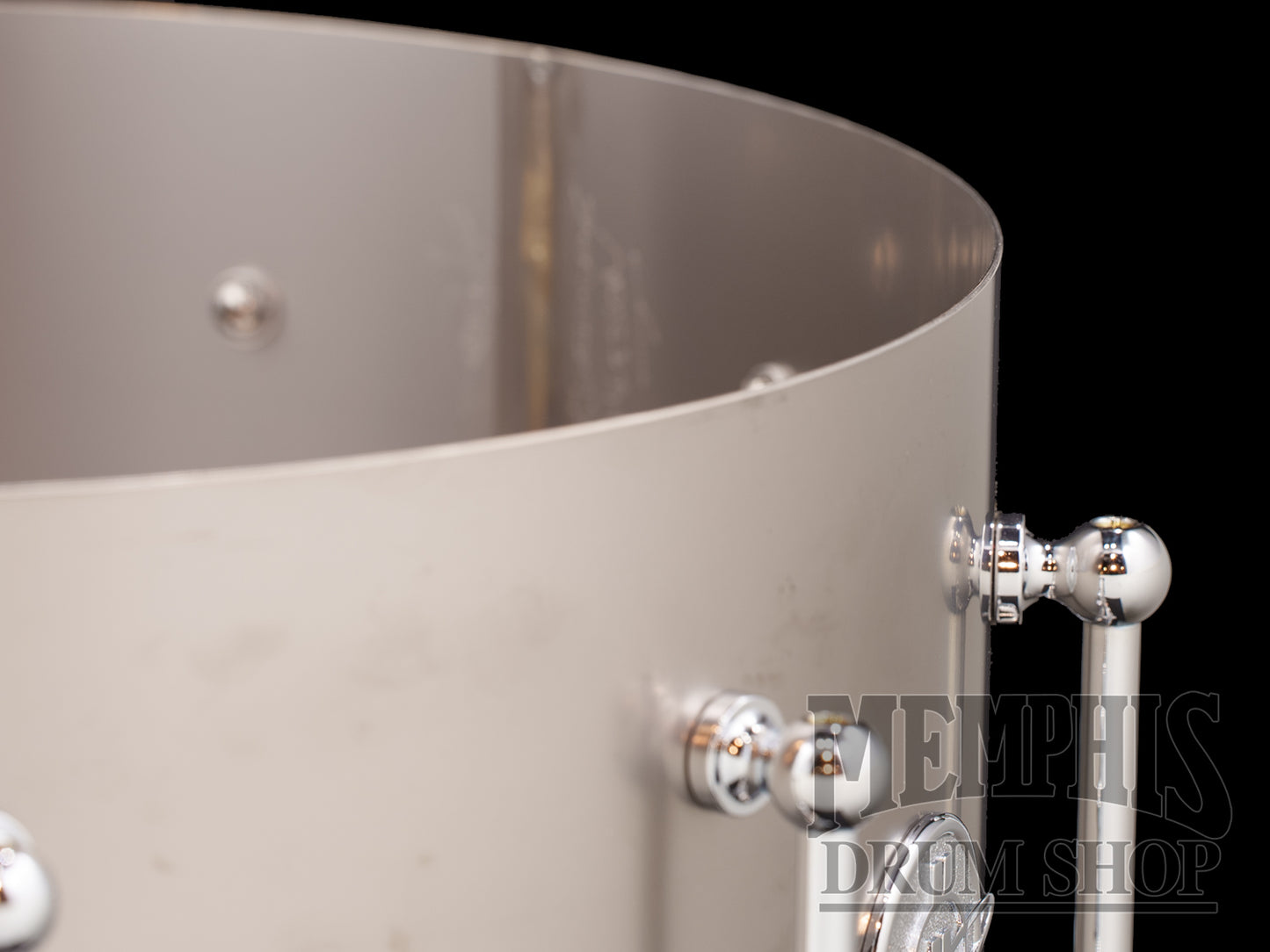 Dunnett Classic 14x7.0 Titanium Snare Drum with 10 Lugs - Raw