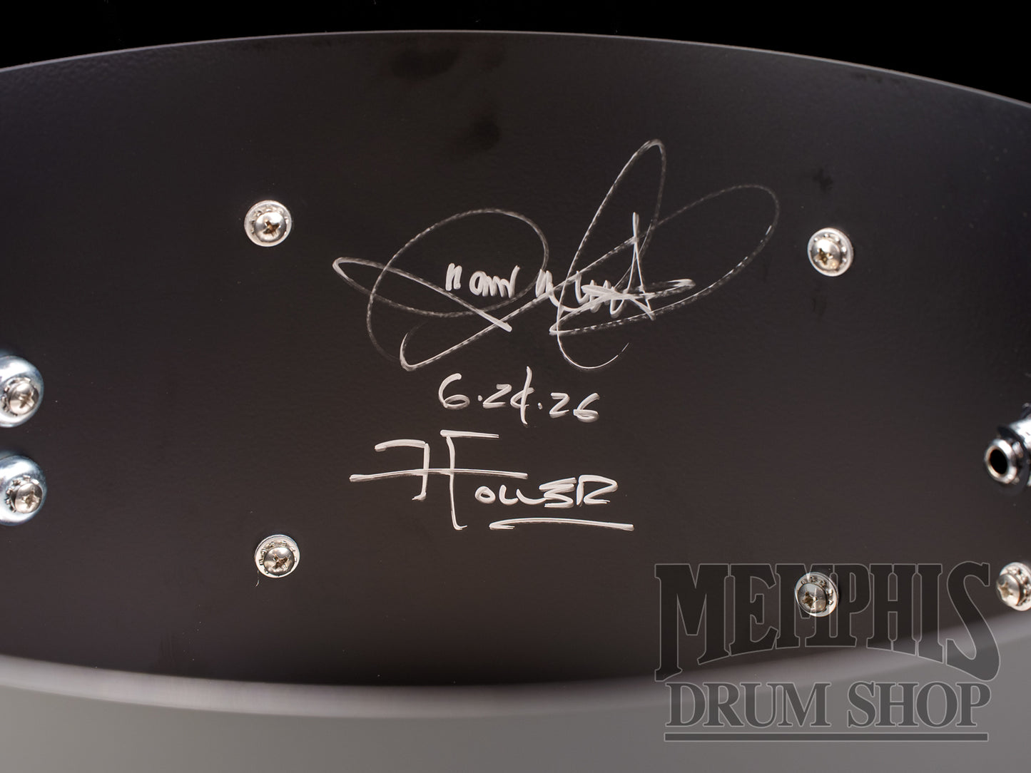 Dunnett Classic 14x7 Titanium Tourbillion Snare Drum with Die-cast Hoops