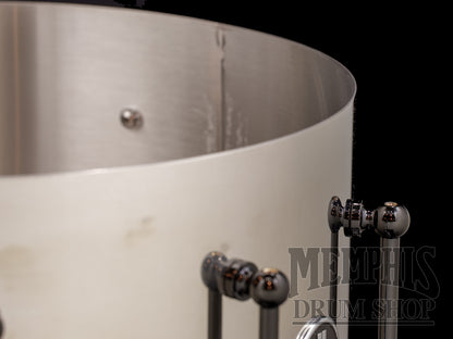 Dunnett Classic 14x8.0 Stainless Steel Snare Drum with Black Chrome Hardware - Polished