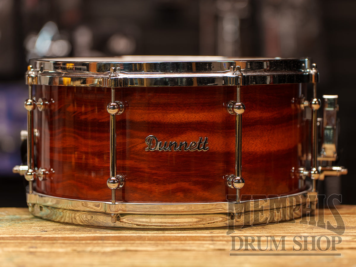 Used 14x6.5 Dunnett Monoply Mahogany