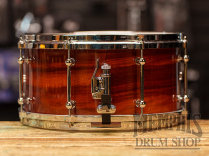 Used 14x6.5 Dunnett Monoply Mahogany