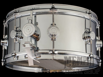 George H. Way 14x7 Hollywood Chrome Over Brass Snare Drum