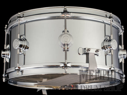 George H. Way 14x7 Hollywood Chrome Over Brass Snare Drum