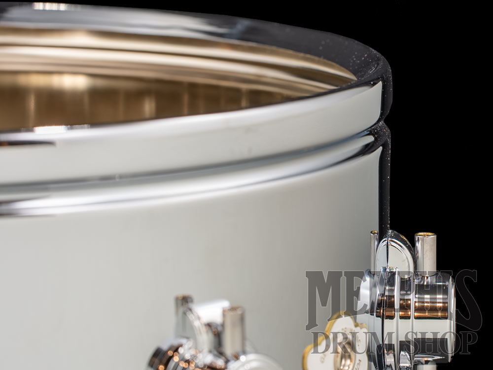 George H. Way 14x7 Hollywood Chrome Over Brass Snare Drum