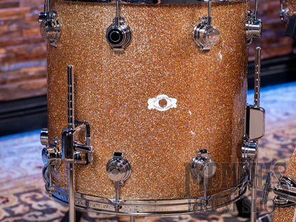 George H. Way Aristocrat Studio Drum Set 20/12/14/14 - Champagne Sparkle