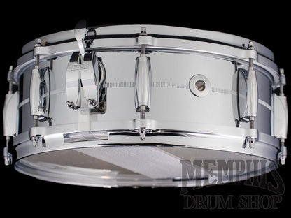 Gretsch 14x5 USA Custom Chrome Over Brass Snare Drum