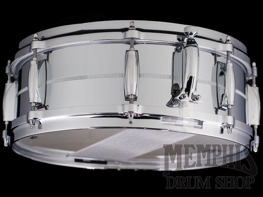 Gretsch 14x5 USA Custom Chrome Over Brass Snare Drum