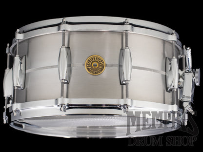 Gretsch 14x6.5 USA Custom Solid Aluminum Snare Drum with Micro-Sensitive Throw-Off