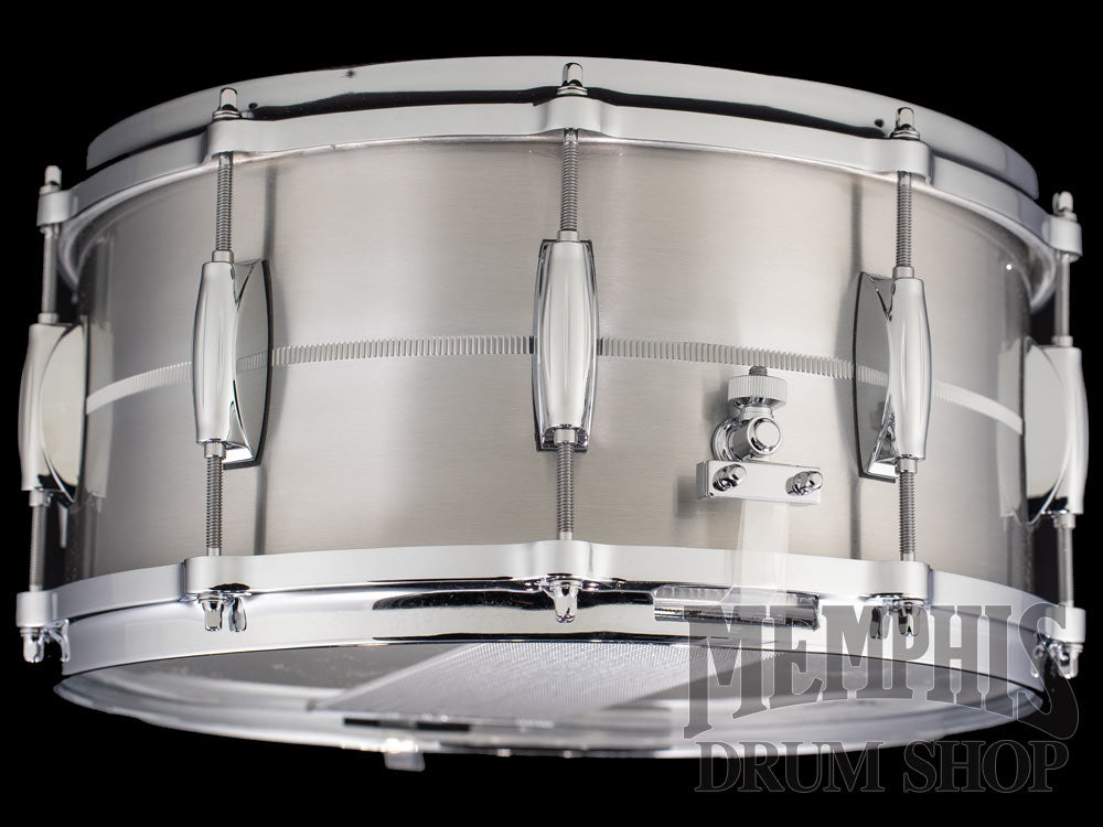 Gretsch 14x6.5 USA Custom Solid Aluminum Snare Drum with Micro-Sensitive Throw-Off