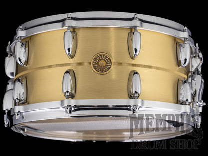 Gretsch 14x6.5 USA Custom Bell Brass Snare Drum