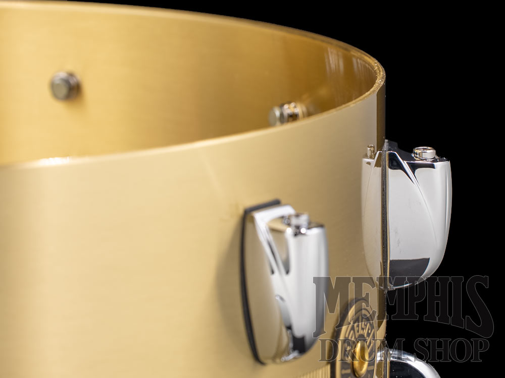 Gretsch 14x6.5 USA Custom Bell Brass Snare Drum