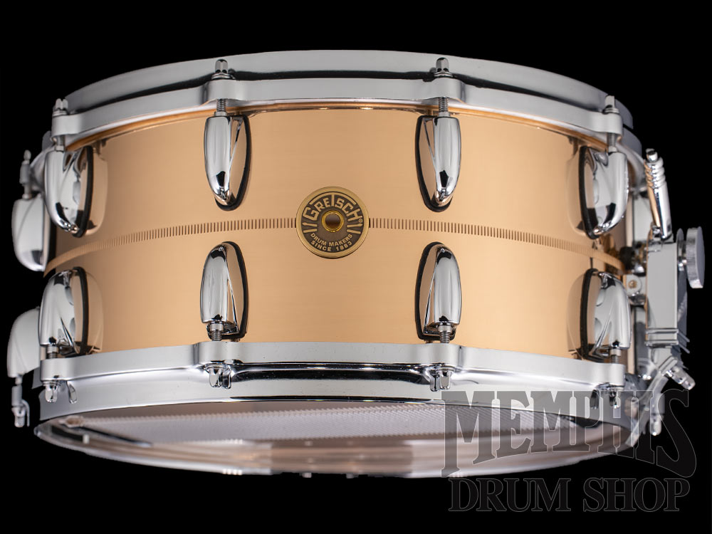 Gretsch 14x6.5 USA Custom Bronze Snare Drum